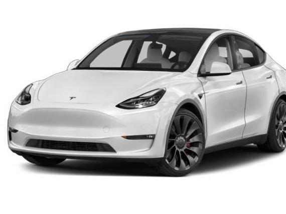TESLA MODEL Y 2021 5YJYGDED4MF103575 image